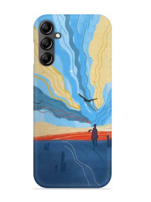 Minimal Abstract Landscape Snap Case for Samsung Galaxy A34 (5G) Zapvi