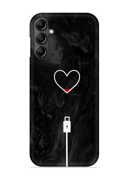Heart Charging Vector Snap Case for Samsung Galaxy A34 (5G) Zapvi