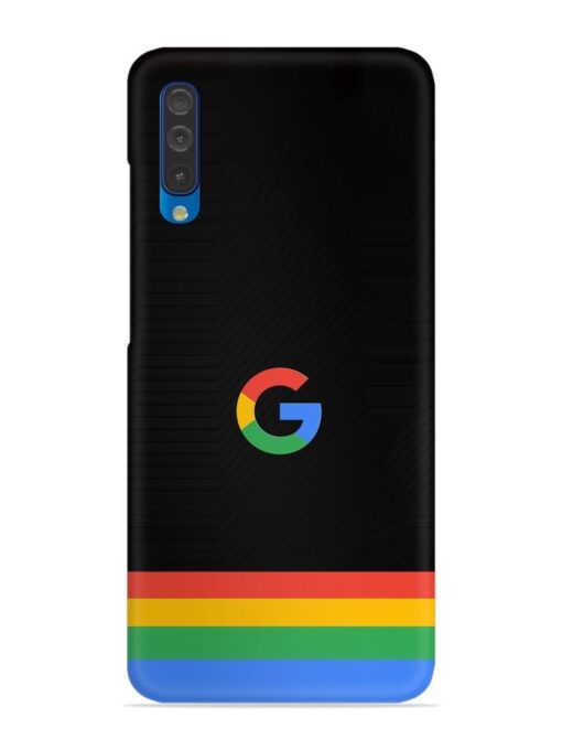 Google Logo Art Snap Case for Samsung Galaxy A50 Zapvi