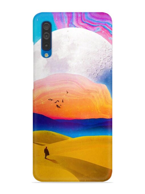 Sandy Desert Snap Case for Samsung Galaxy A50 Zapvi