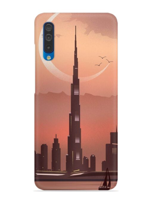 Landmark Burj Khalifa Snap Case for Samsung Galaxy A50 Zapvi
