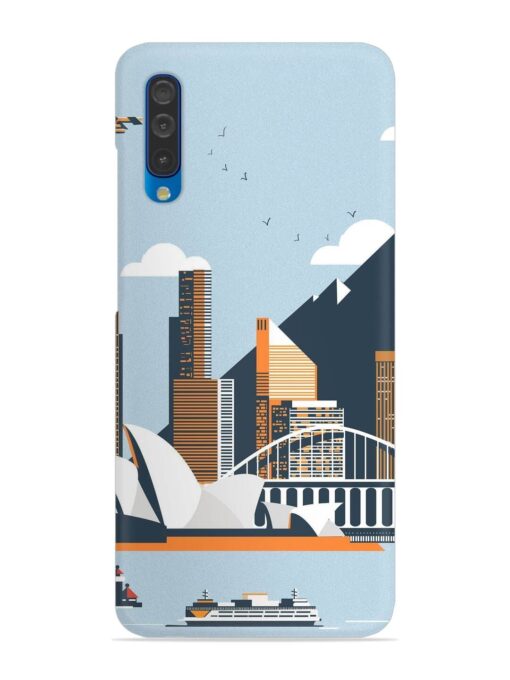 Sydney Opera Landscape Snap Case for Samsung Galaxy A50 Zapvi