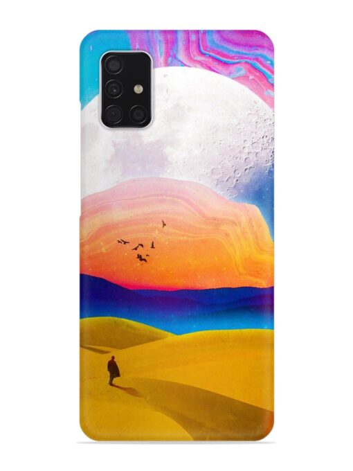 Sandy Desert Snap Case for Samsung Galaxy A51 Zapvi