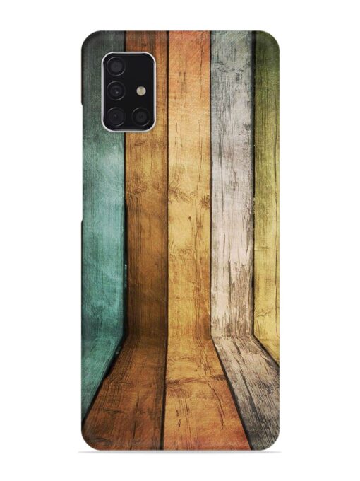 Wooden Realistic Art Snap Case for Samsung Galaxy A51 Zapvi