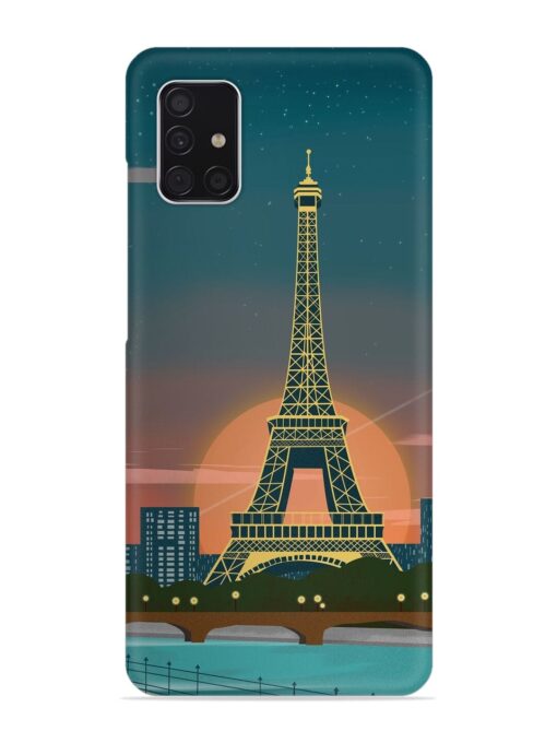 Scenery Architecture France Paris Snap Case for Samsung Galaxy A51 Zapvi