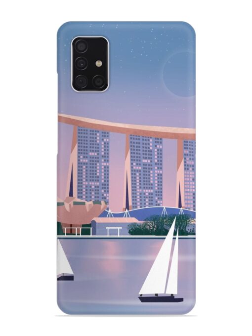 Singapore Scenery Architecture Snap Case for Samsung Galaxy A51 Zapvi