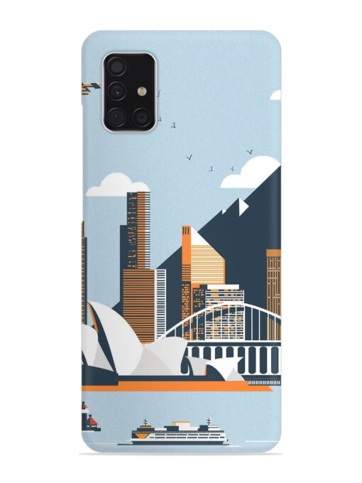 Sydney Opera Landscape Snap Case for Samsung Galaxy A51 Zapvi