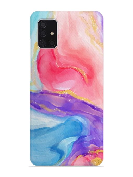 Watercolor Gradient Snap Case for Samsung Galaxy A51 Zapvi