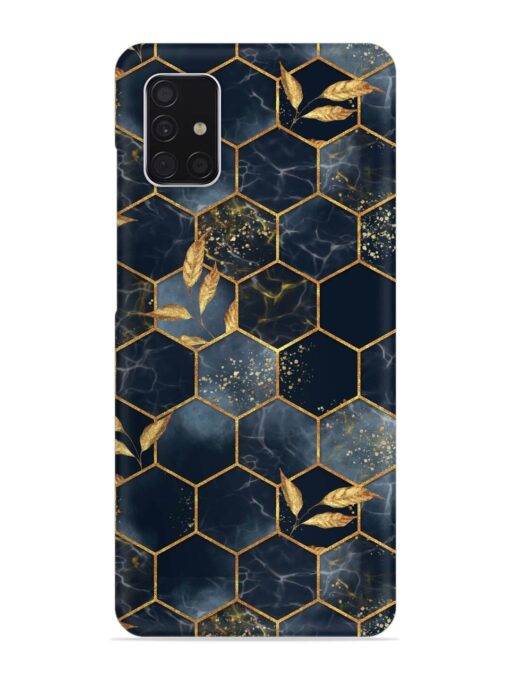 Marble Hexagon Seamless Snap Case for Samsung Galaxy A51 Zapvi