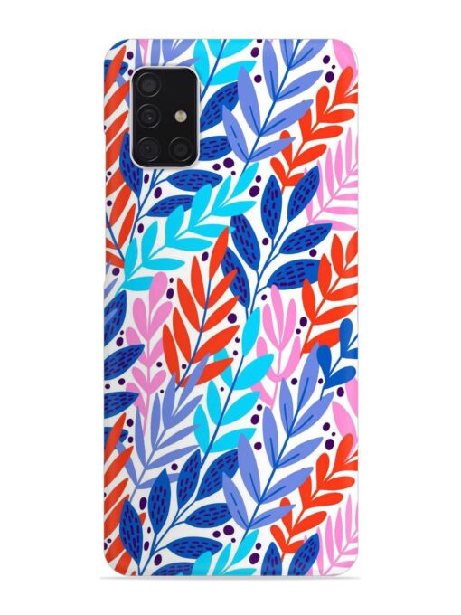 Bright Floral Tropical Snap Case for Samsung Galaxy A51 Zapvi
