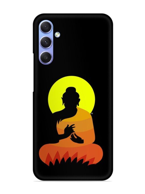 Buddha Art Black Snap Case for Samsung Galaxy A54 (5G) Zapvi