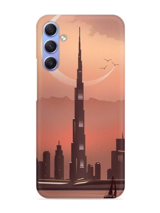 Landmark Burj Khalifa Snap Case for Samsung Galaxy A54 (5G) Zapvi