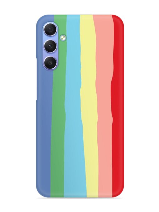 Rainbow Premium Shade Snap Case for Samsung Galaxy A54 (5G) Zapvi