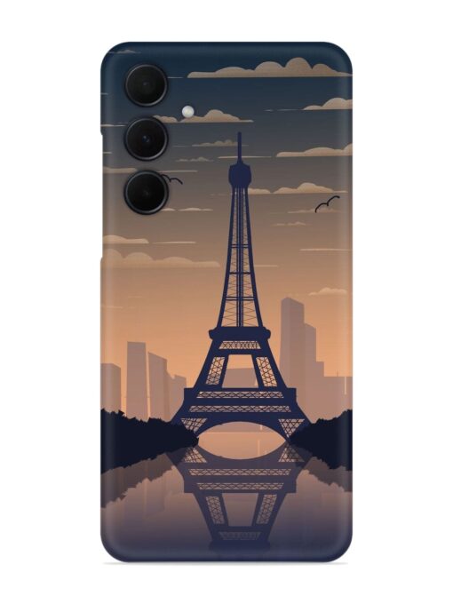 France Paris Eiffel Tower Gradient Snap Case for Samsung Galaxy A55 (5G) Zapvi