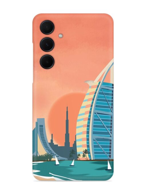 Dubai Architectural Scenery Snap Case for Samsung Galaxy A55 (5G) Zapvi
