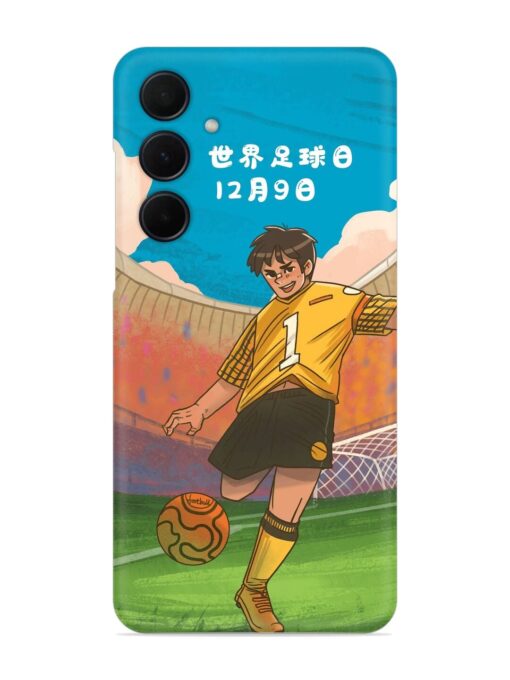 Soccer Kick Snap Case for Samsung Galaxy A55 (5G) Zapvi
