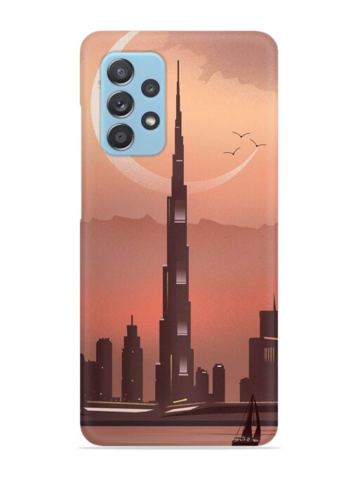 Landmark Burj Khalifa Snap Case for Samsung Galaxy A72 Zapvi