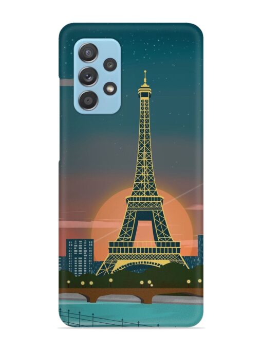 Scenery Architecture France Paris Snap Case for Samsung Galaxy A73 (5G) Zapvi