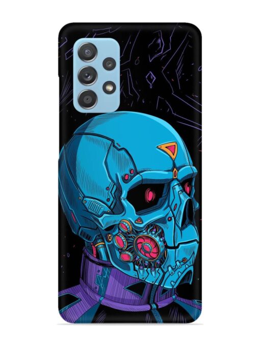 Skull Robo Vector Snap Case for Samsung Galaxy A73 (5G) Zapvi