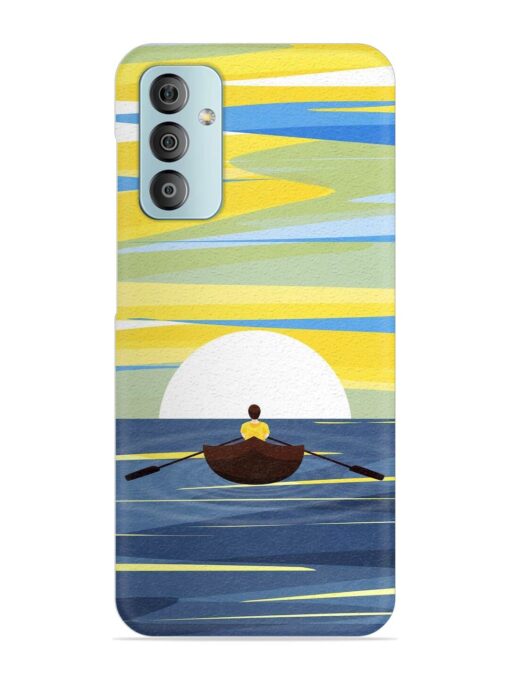 Rowing Person Ferry Paddle Snap Case for Samsung Galaxy F23 (5G) Zapvi