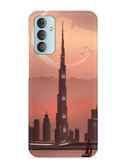 Landmark Burj Khalifa Snap Case for Samsung Galaxy F23 (5G) Zapvi