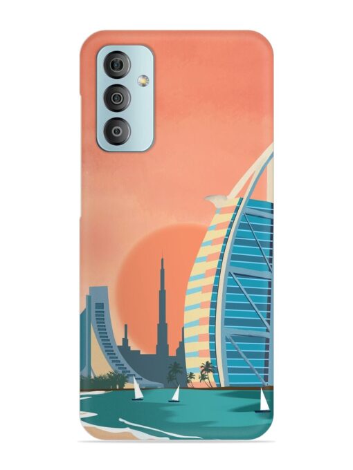Dubai Architectural Scenery Snap Case for Samsung Galaxy F23 (5G) Zapvi