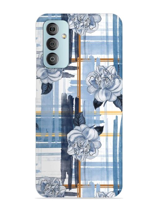 Watercolor Pattern Rose Snap Case for Samsung Galaxy F23 (5G) Zapvi
