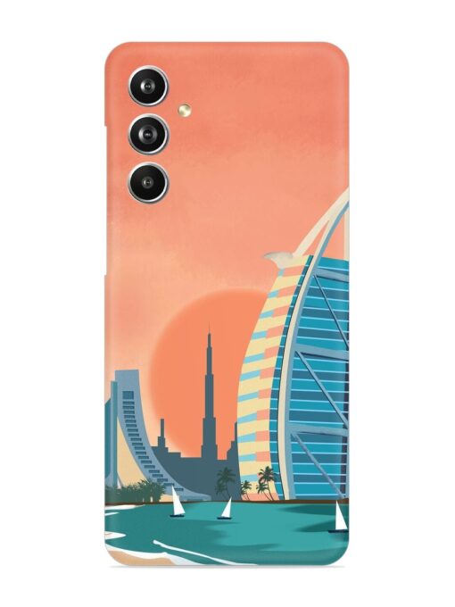 Dubai Architectural Scenery Snap Case for Samsung Galaxy F54 (5G) Zapvi