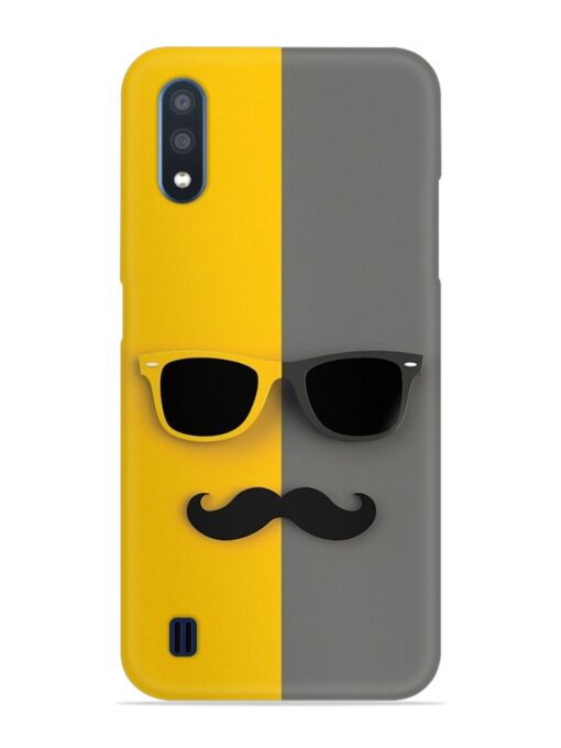 Stylish Goggle Snap Case for Samsung Galaxy M01 Zapvi