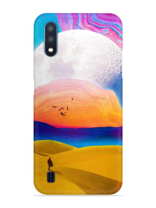 Sandy Desert Snap Case for Samsung Galaxy M01 Zapvi