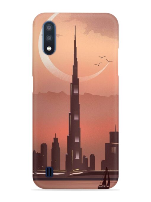 Landmark Burj Khalifa Snap Case for Samsung Galaxy M01 Zapvi