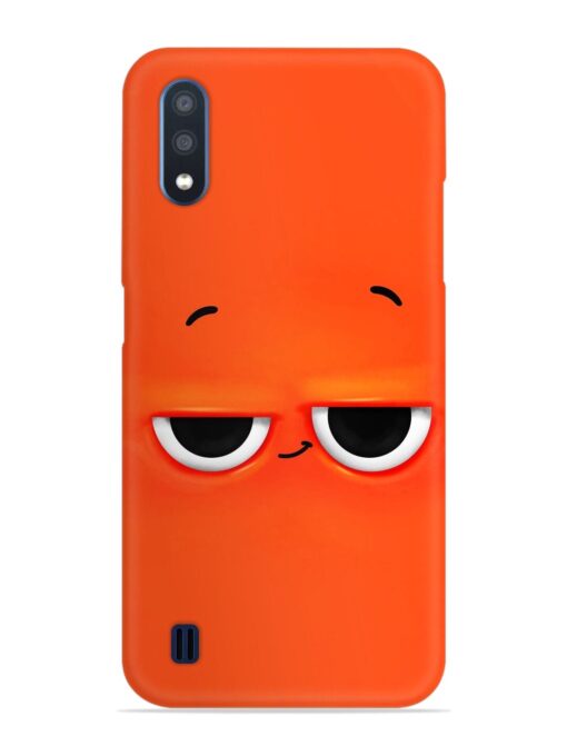 Smiley Face Snap Case for Samsung Galaxy M01 Zapvi