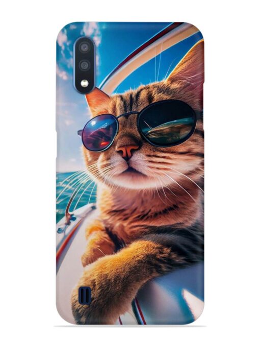 Cat In Style Snap Case for Samsung Galaxy M01 Zapvi