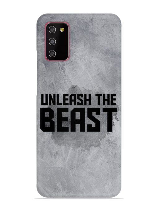 Unleash The Beast Snap Case for Samsung Galaxy M02S Zapvi