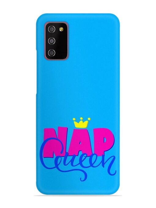 Nap Queen Quote Snap Case for Samsung Galaxy M02S Zapvi