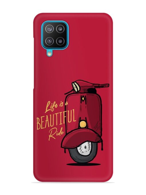 Life Is Beautiful Rides Snap Case for Samsung Galaxy M12 Zapvi