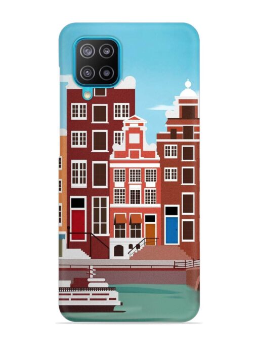 Scenery Architecture Amsterdam Landscape Snap Case for Samsung Galaxy M12 Zapvi