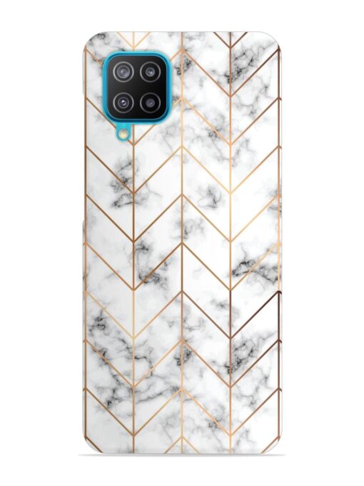 Vector Marble Texture Snap Case for Samsung Galaxy M12 Zapvi