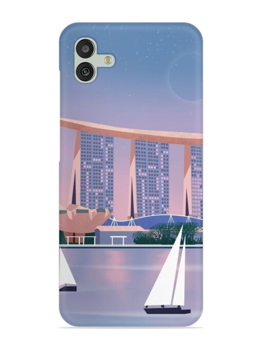 Singapore Scenery Architecture Snap Case for Samsung Galaxy M13 (5G) Zapvi