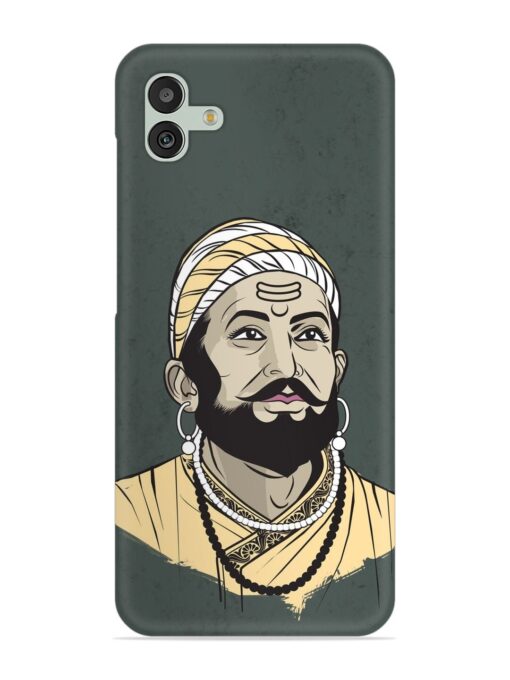 Shivaji Maharaj Vector Art Snap Case for Samsung Galaxy M13 (5G) Zapvi
