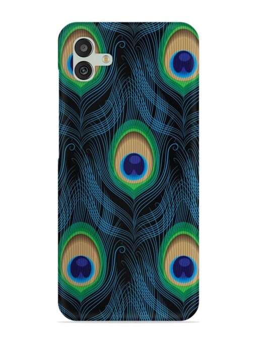 Seamless Pattern Peacock Snap Case for Samsung Galaxy M13 (5G) Zapvi