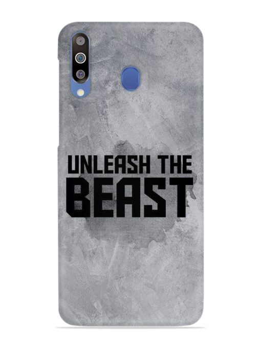 Unleash The Beast Snap Case for Samsung Galaxy M30 Zapvi