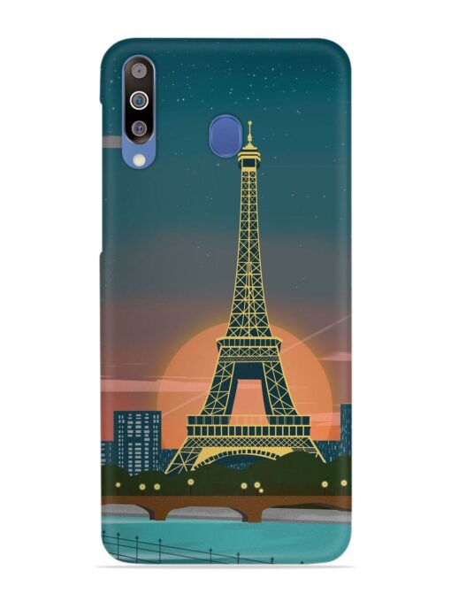 Scenery Architecture France Paris Snap Case for Samsung Galaxy M30 Zapvi