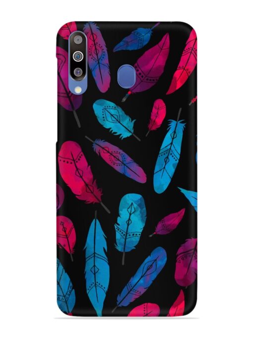 Feather Art Snap Case for Samsung Galaxy M30 Zapvi