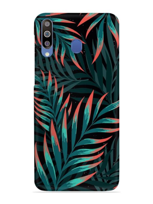 Green Leaf Art Snap Case for Samsung Galaxy M30 Zapvi