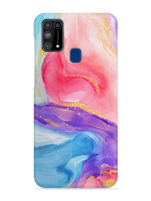 Watercolor Gradient Snap Case for Samsung Galaxy M31 Prime Zapvi