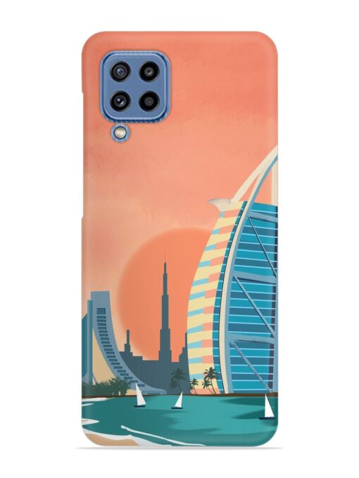 Dubai Architectural Scenery Snap Case for Samsung Galaxy M32 (4G) Zapvi