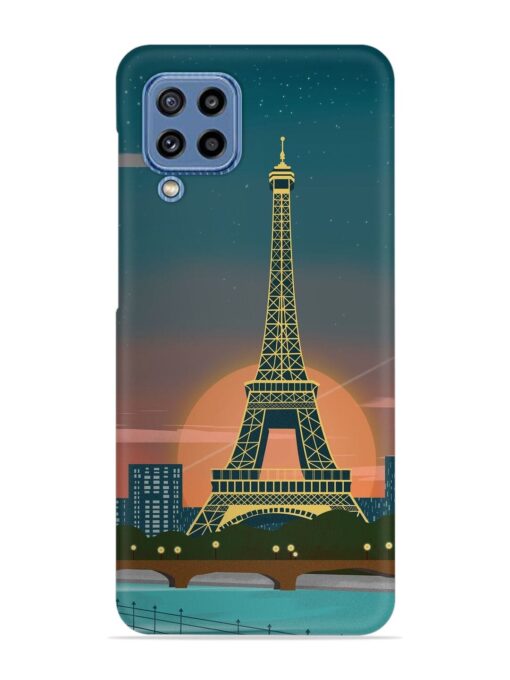 Scenery Architecture France Paris Snap Case for Samsung Galaxy M32 (4G) Zapvi