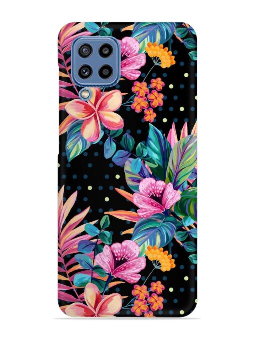 Seamless Floral Pattern Snap Case for Samsung Galaxy M32 (4G) Zapvi