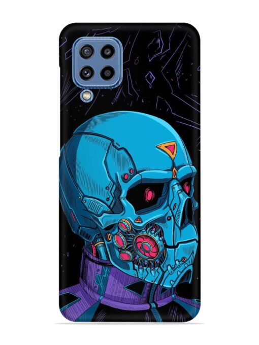 Skull Robo Vector Snap Case for Samsung Galaxy M32 (4G) Zapvi